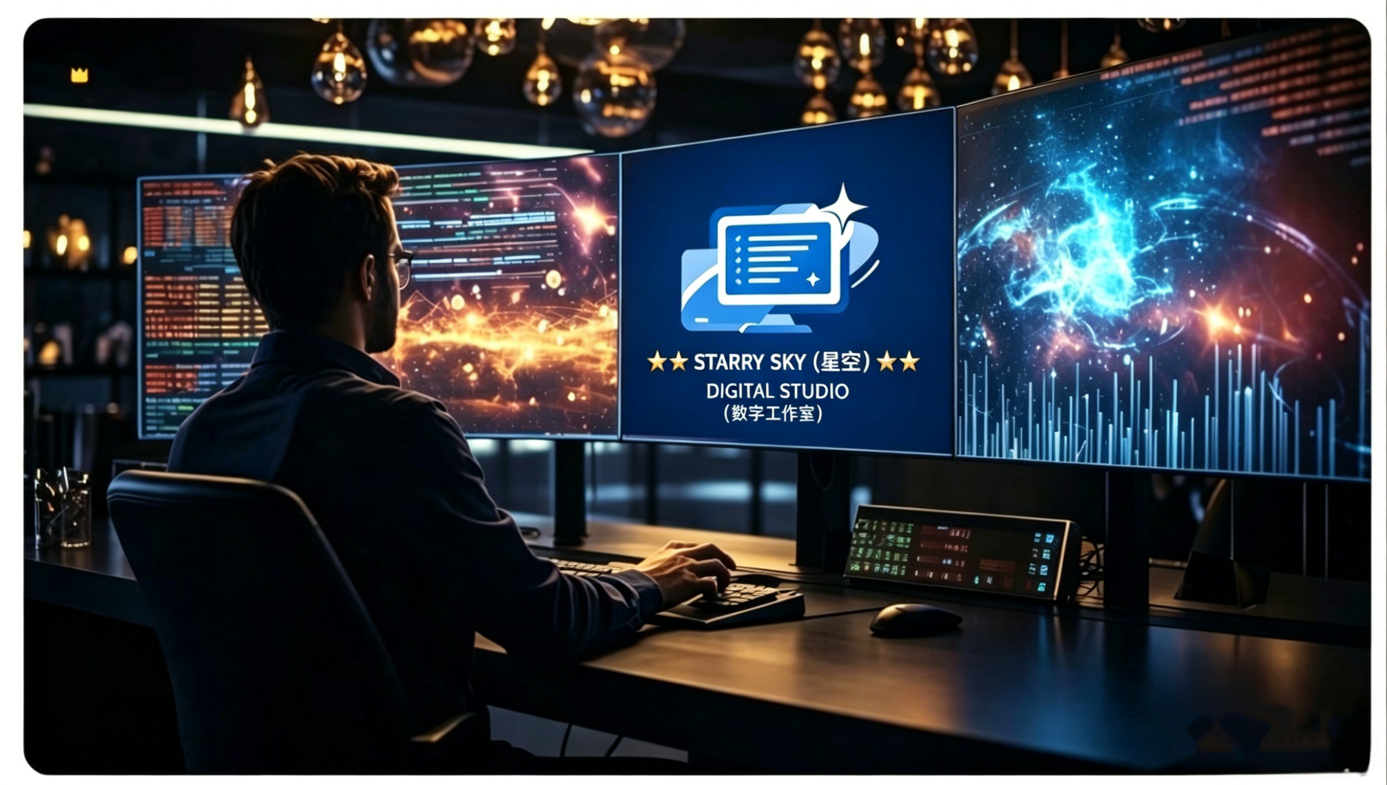 StarrySky Digital Banner